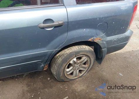 2005 Honda Pilot Ex из США, поврежденный, VIN 2HKYF18435H543559